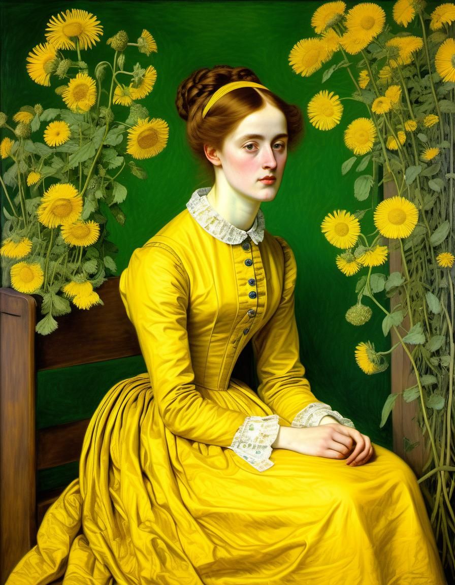 Lady in Yellow