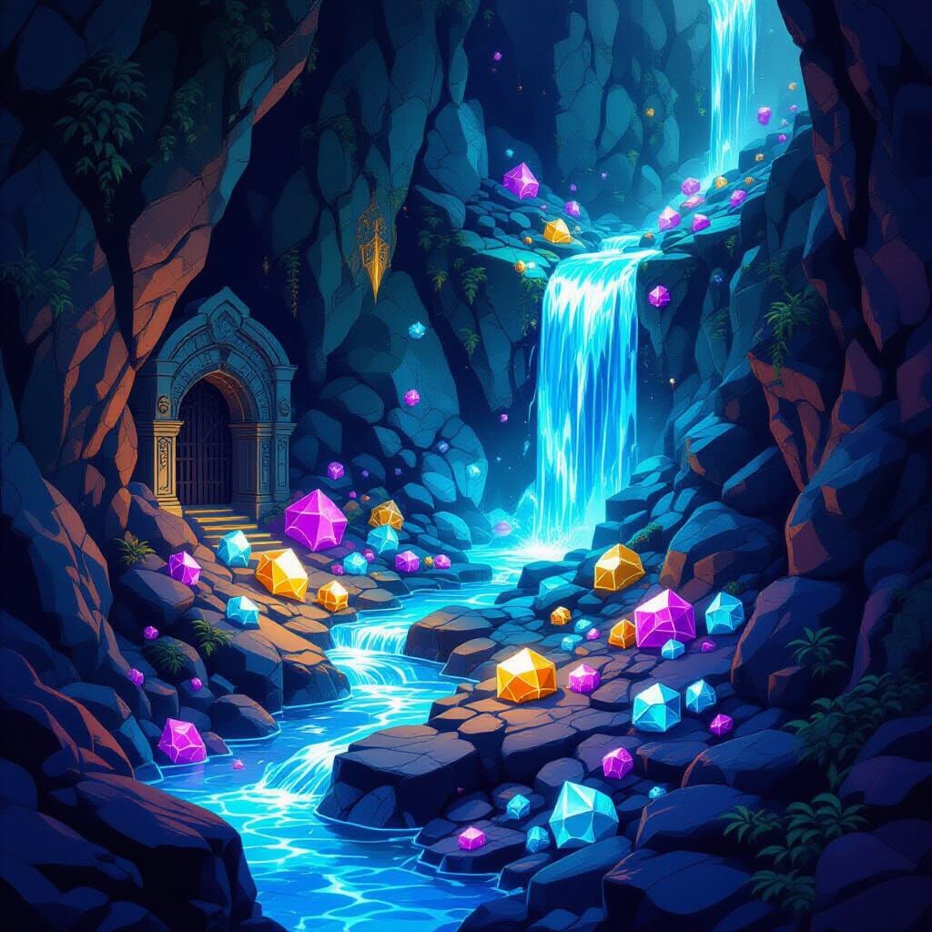 Magic Ore Mining with Hex Font and Spell Architects