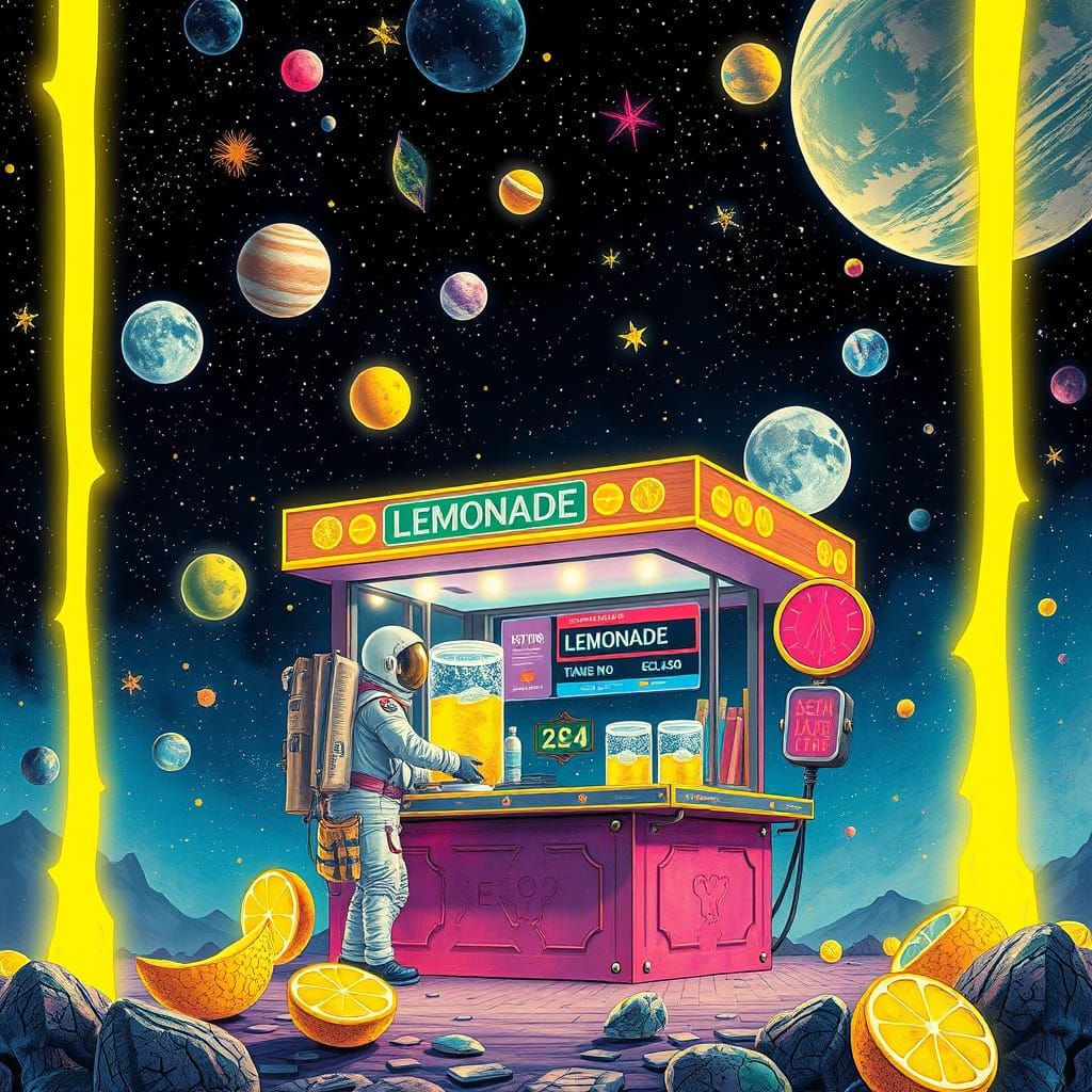 Cosmic Lemonade Stand Among the Stars