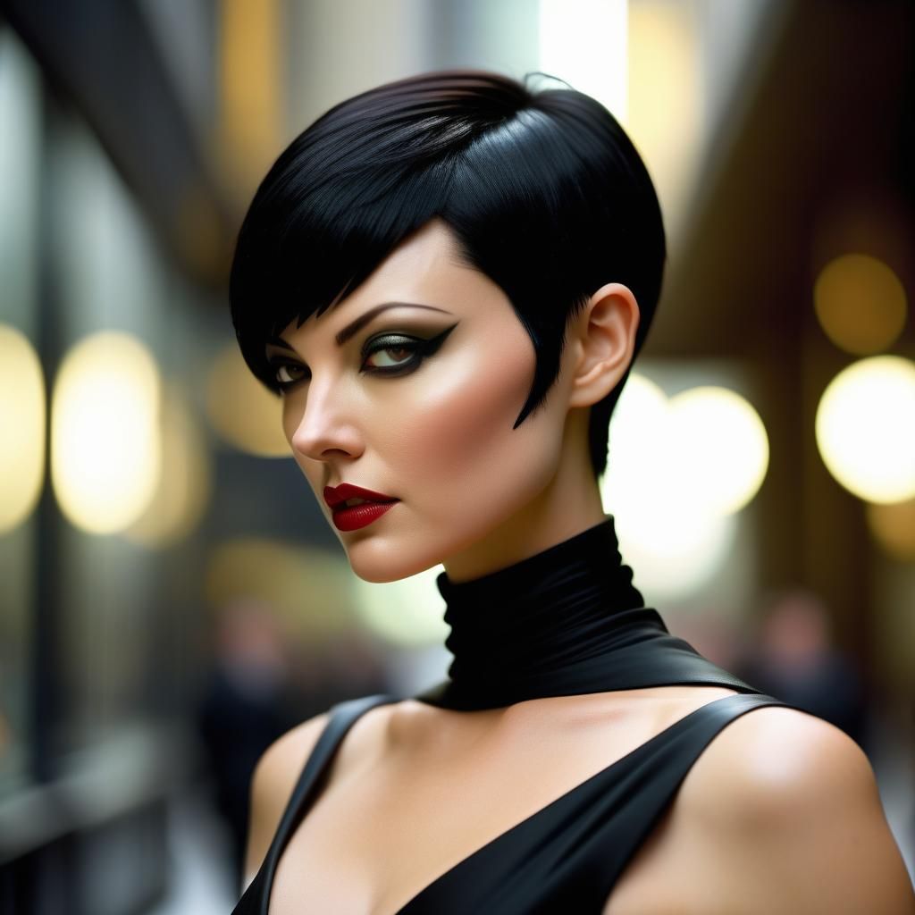 aeon flux haircut 2