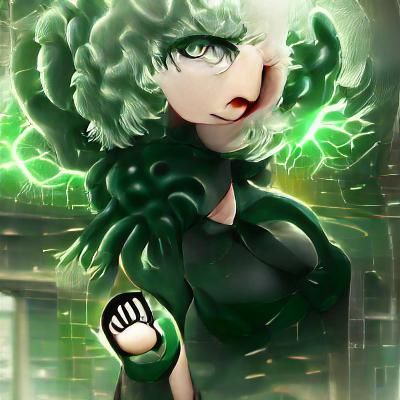 Tatsumaki Illustration from One Punch Man