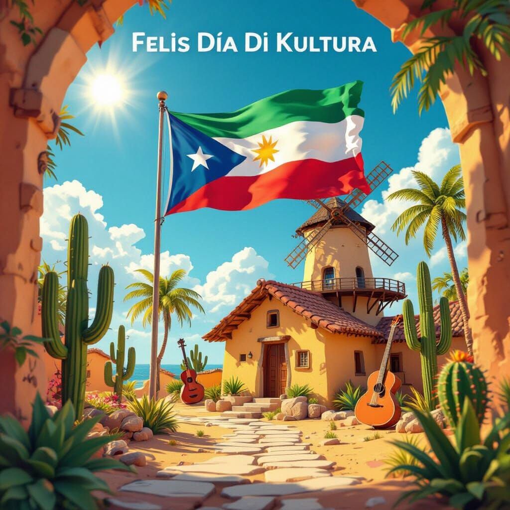 Curaçao Culture: Kunuku House, Flag, and Instruments