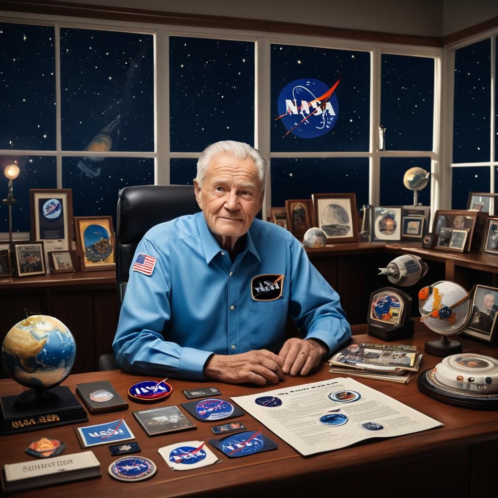 Despite his impressive career at NASA, he’s not one to boast...