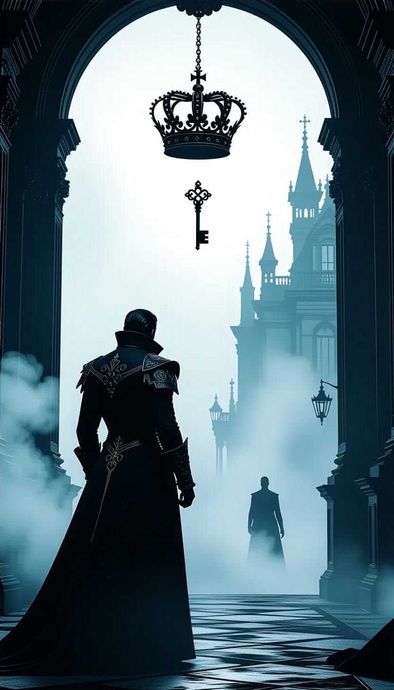 Mysterious Noble in Decaying Victorian Halls