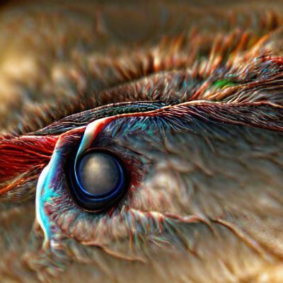 Detailed Close-Up of a Human Eye