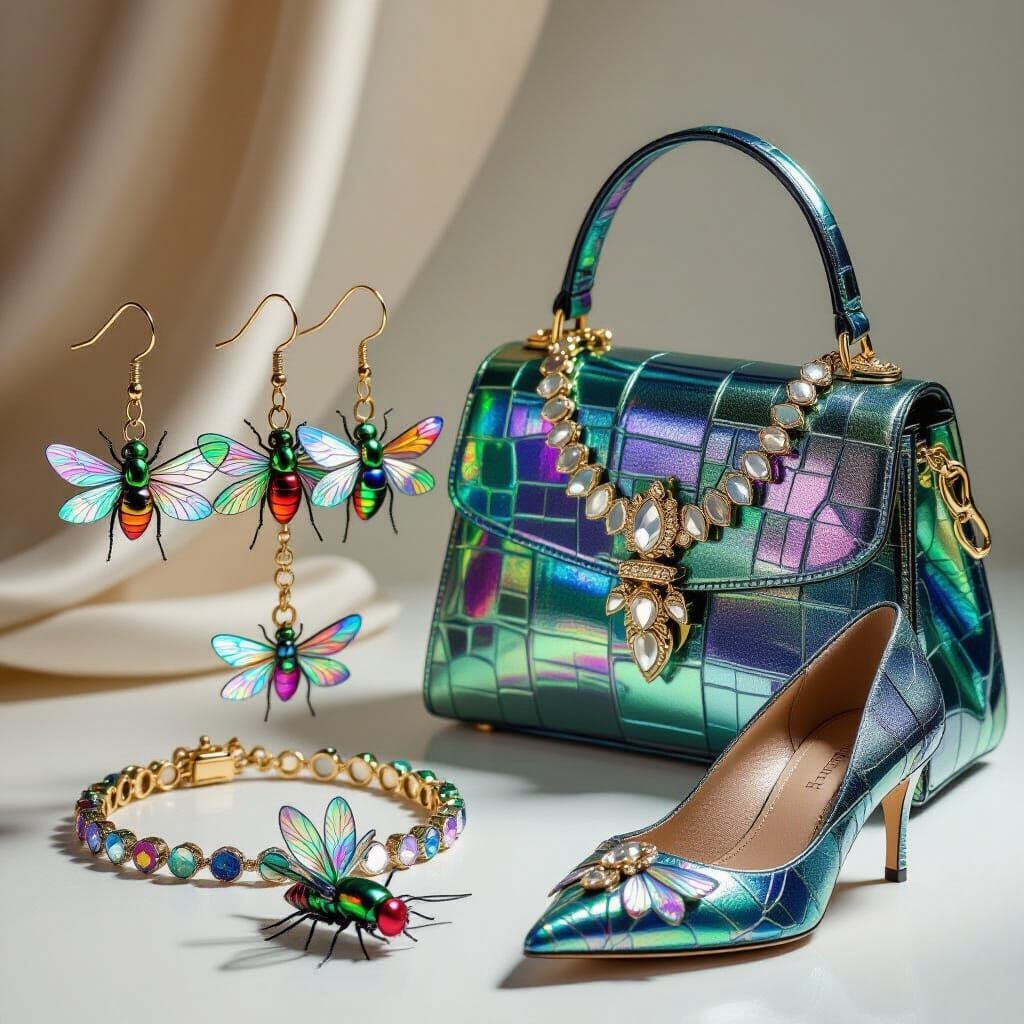 Macabre Haute Couture: Fly-Inspired Fashion Accessories