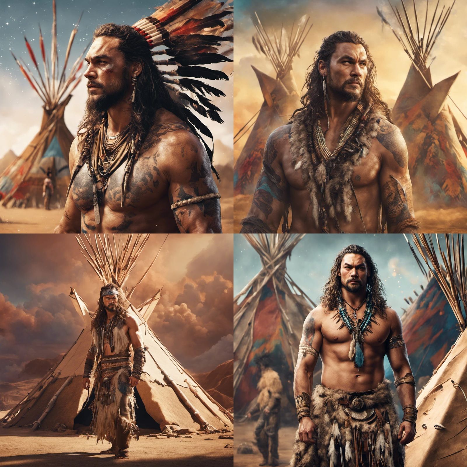 Native American Jason Momoa
