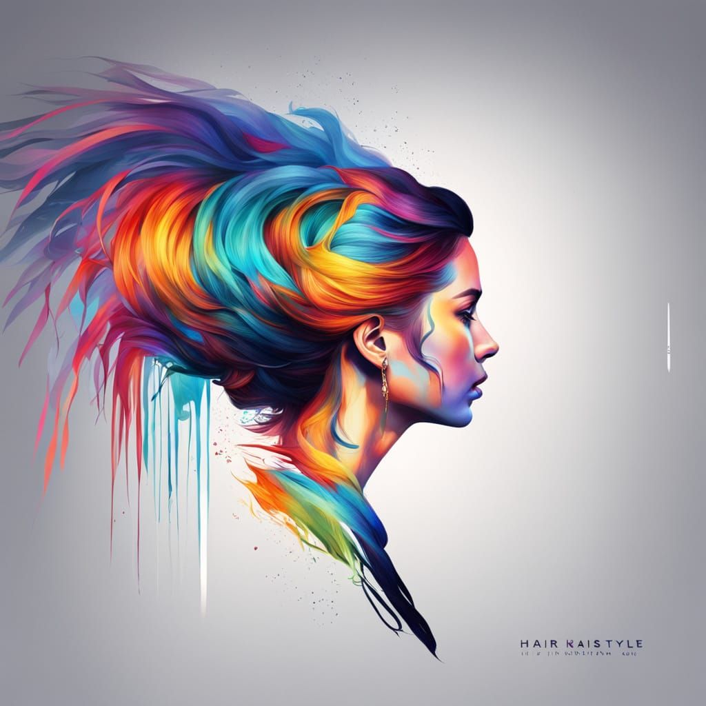 Emerson Hair Style Logo in Hyper-Realistic 3D