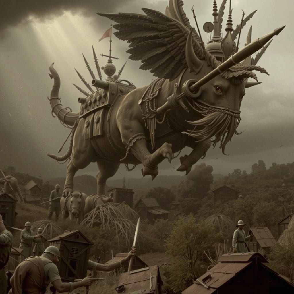 Epic Duppy Conqueror Digital Matte Painting