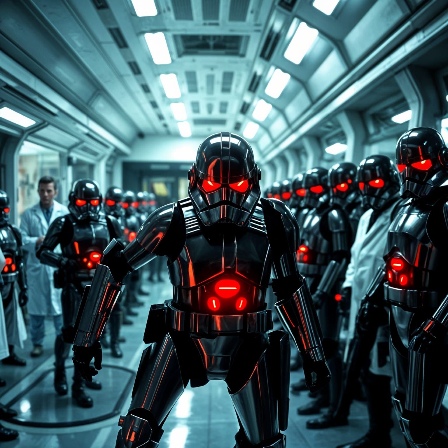 Dark Trooper Activation in Imperial Lab