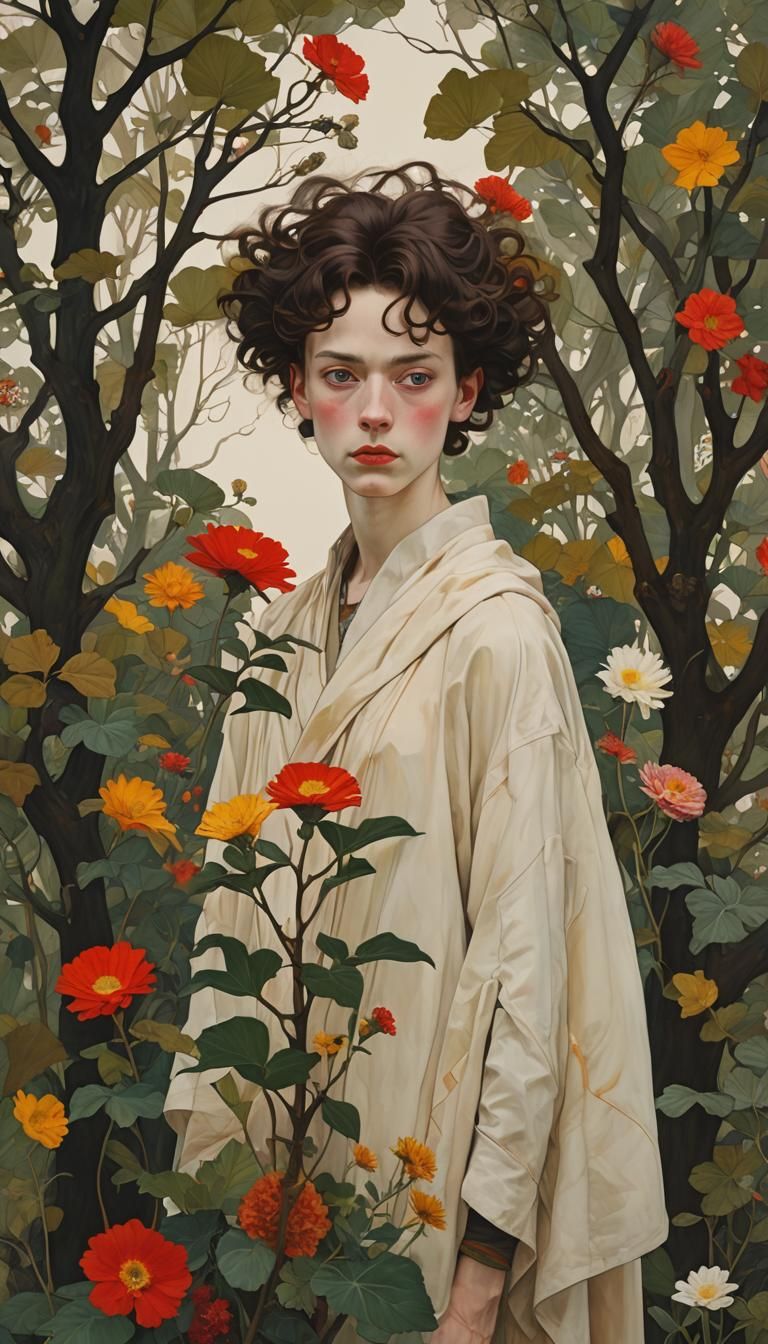 Surreal Alien Landscape in Dark Fantasy Style