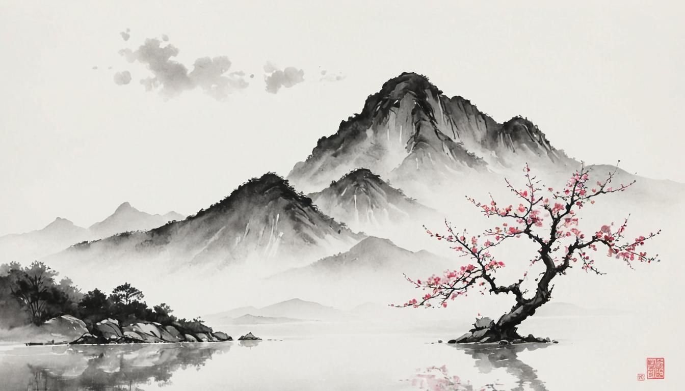 Ink painting (RealVisXL v4 Lightning)