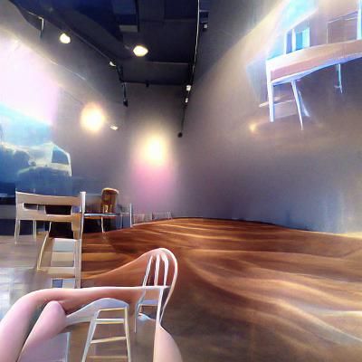 Hyperreal Coffee Shop: Solitude Before Opening