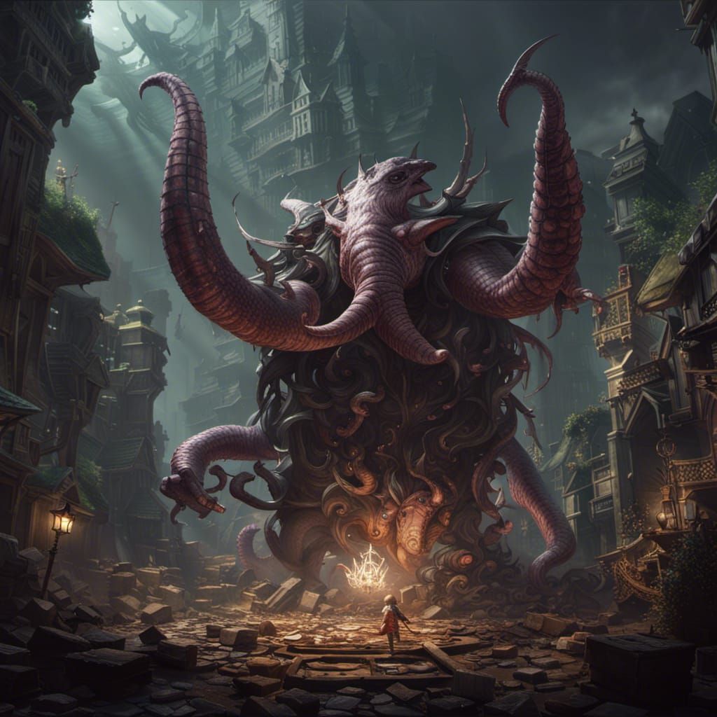 Dark Fantasy Figure Ready to Surprise