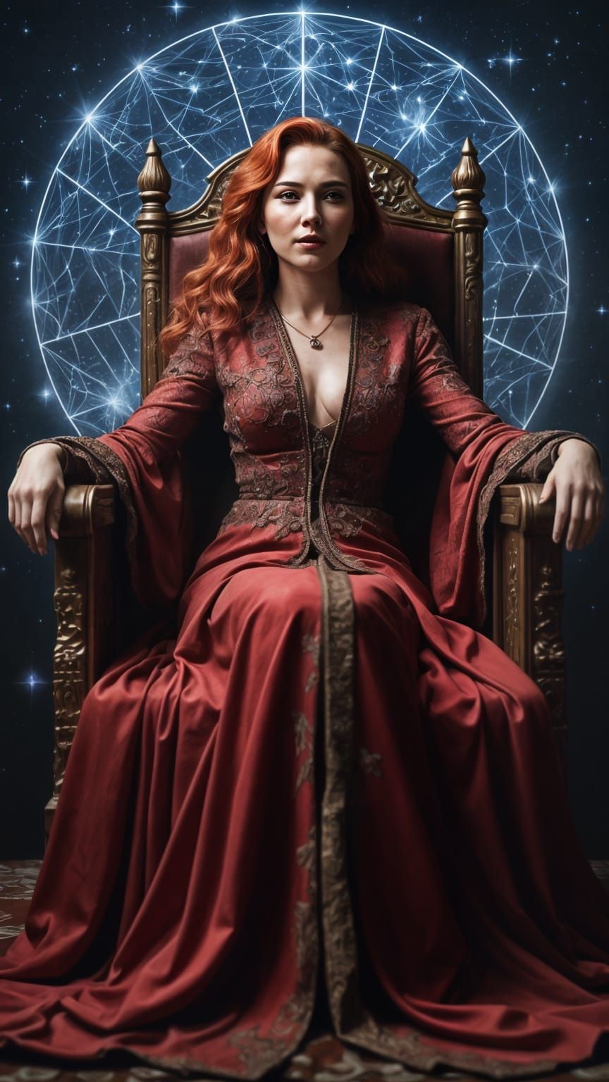 Scarlett Johansson as Madame Web: Regal Comic Art