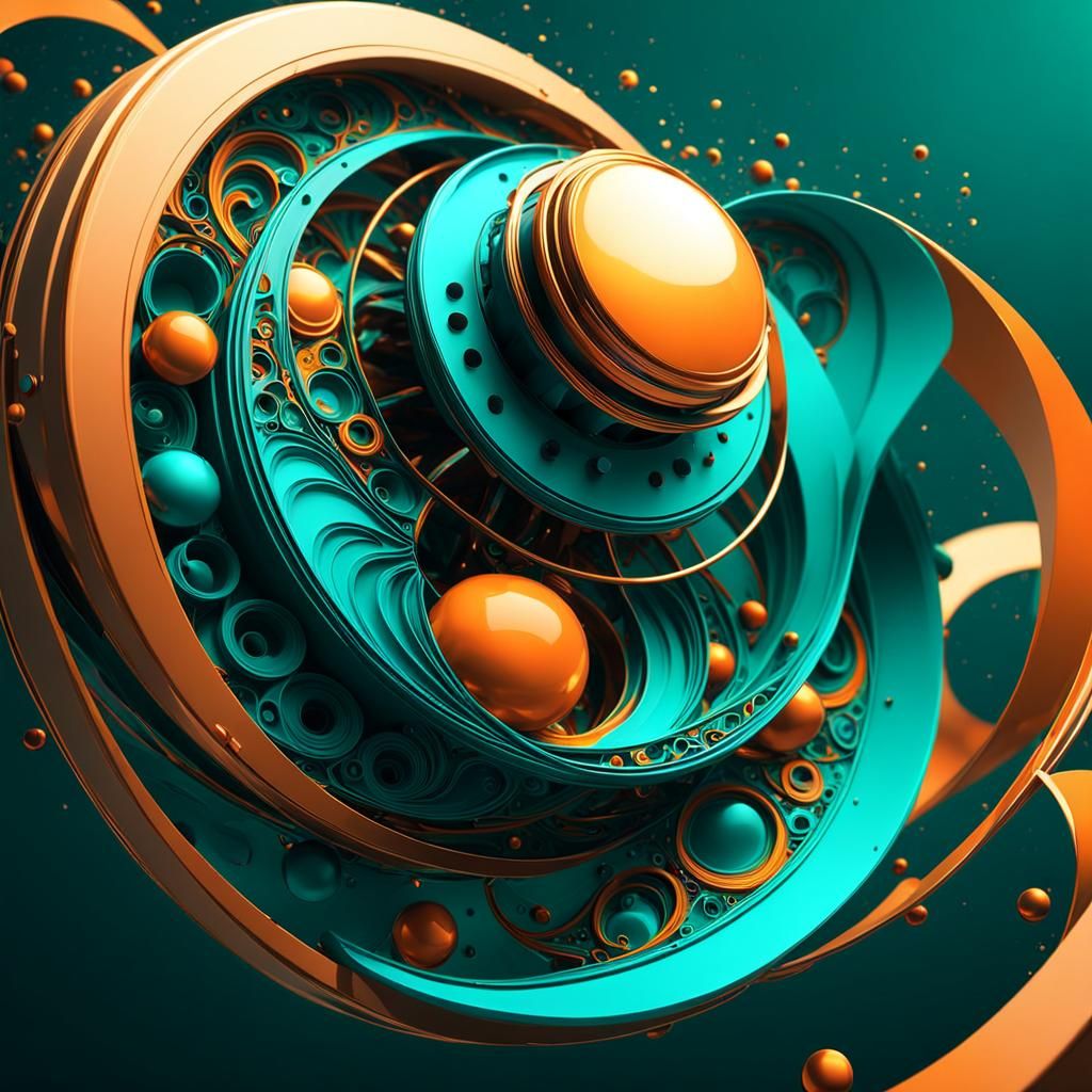 Minimalist Illustration of a Custom Contraption