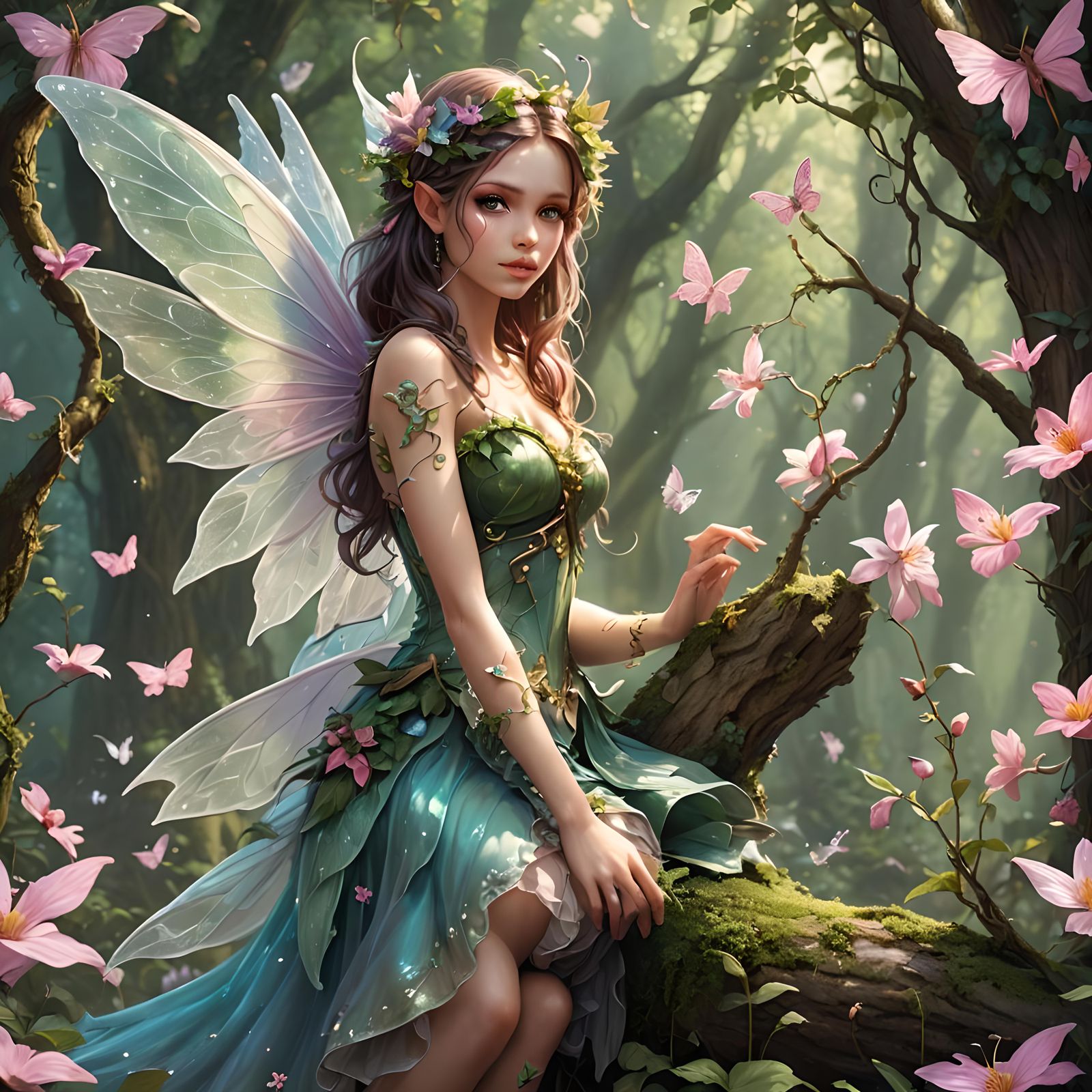 Fantasy fairy by Omar Gallini
