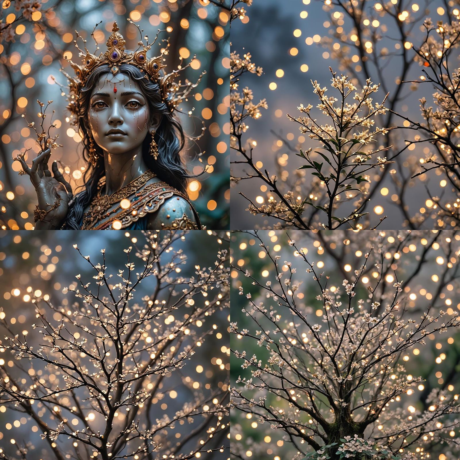 Incomprehensible Beauty: A Divine Creation in Eerie Light