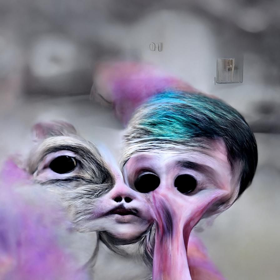 Abstract Image of the Concept 'Weird'