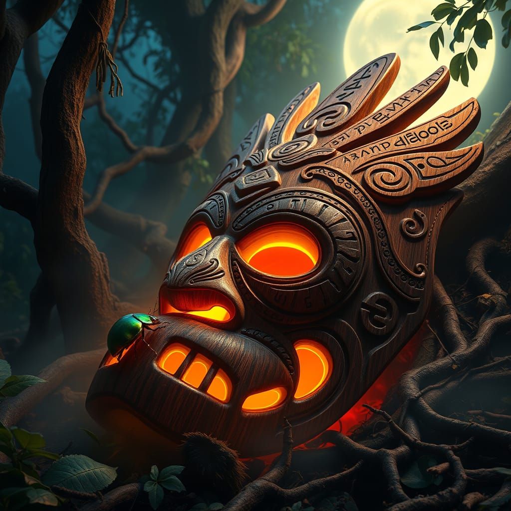 Ladybug in Enchanted Tribal Mask Armor