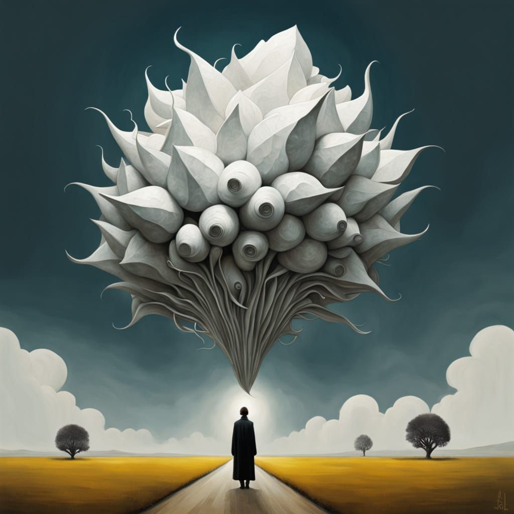 Minimalist Surreal Art: Less is More