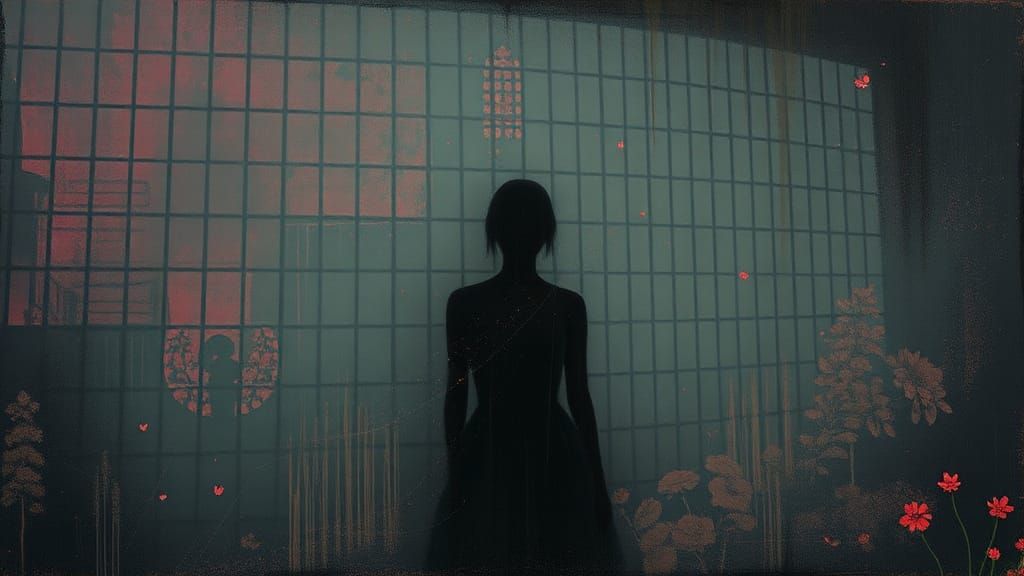 Expressionist Tormented Presence in Spectral Texture Style