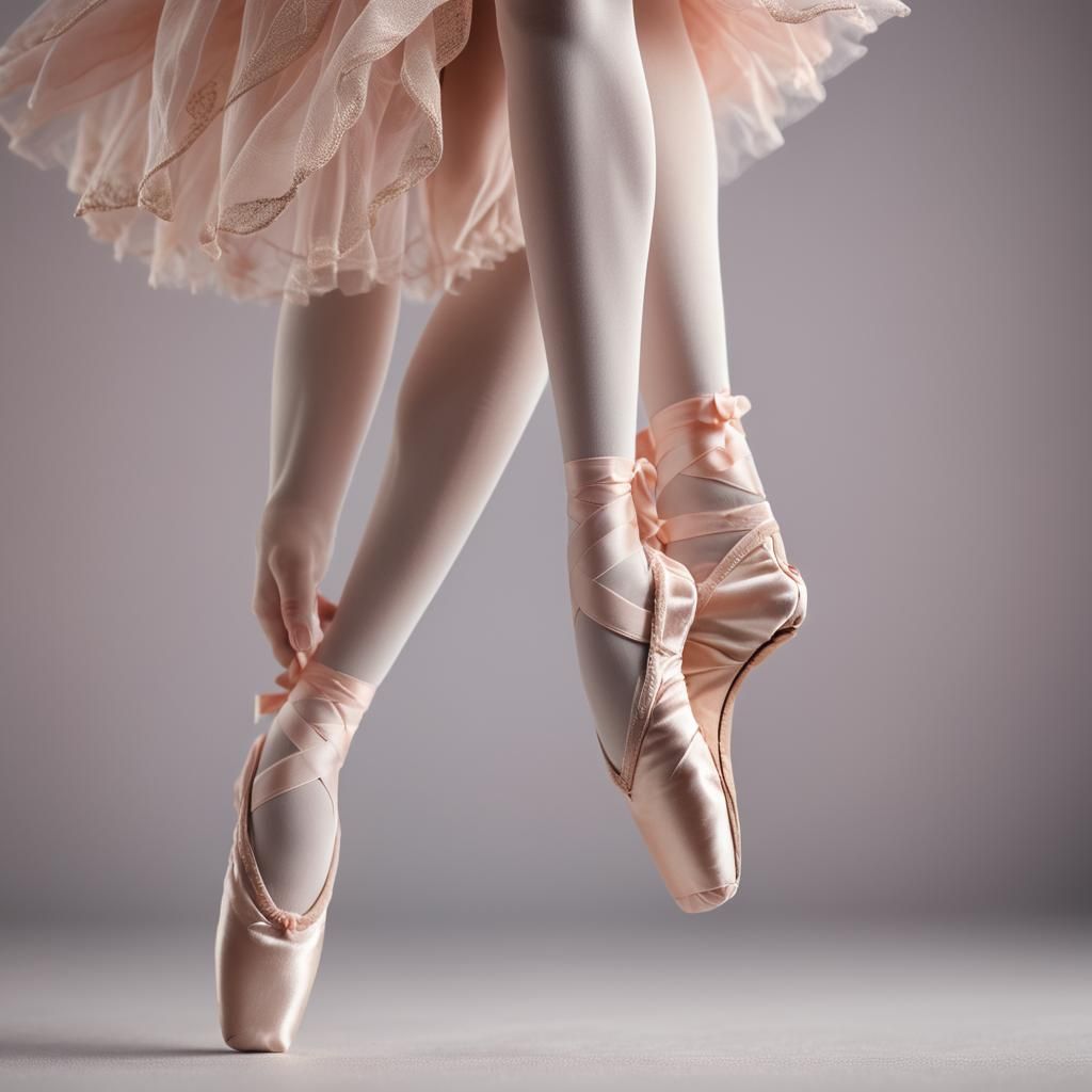 Tiny Ballerina Stands on a Finger: Macro Photography