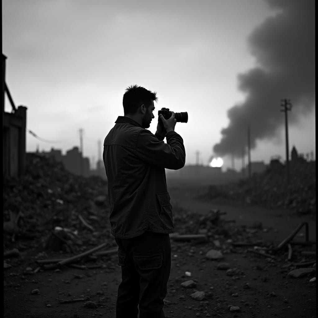 Photographer Captures Beauty in War Zone Destruction