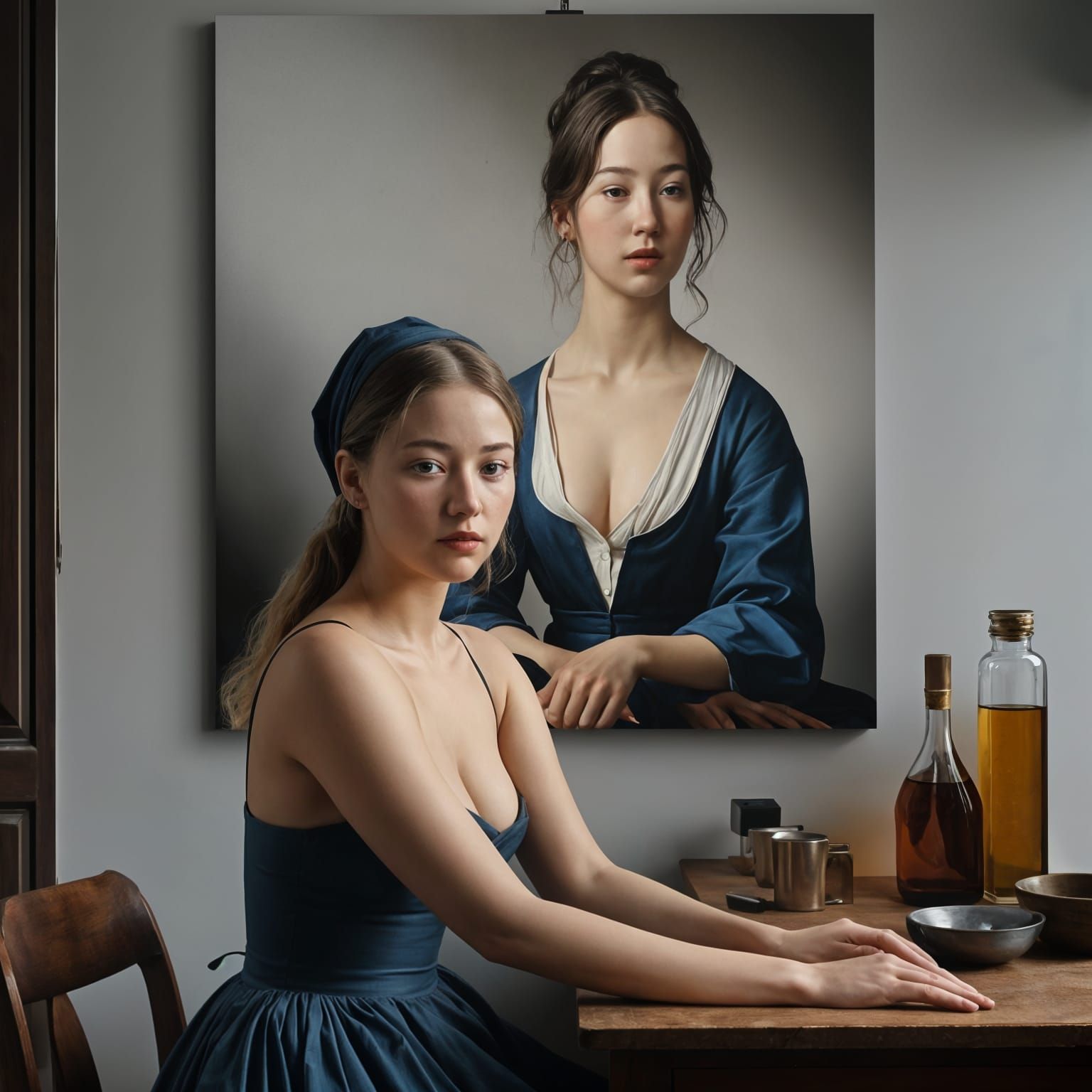 Sensuous Abstract Portraits of 15th Century Life