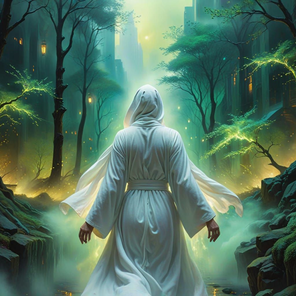 Surreal Escape into Vibrant Nature