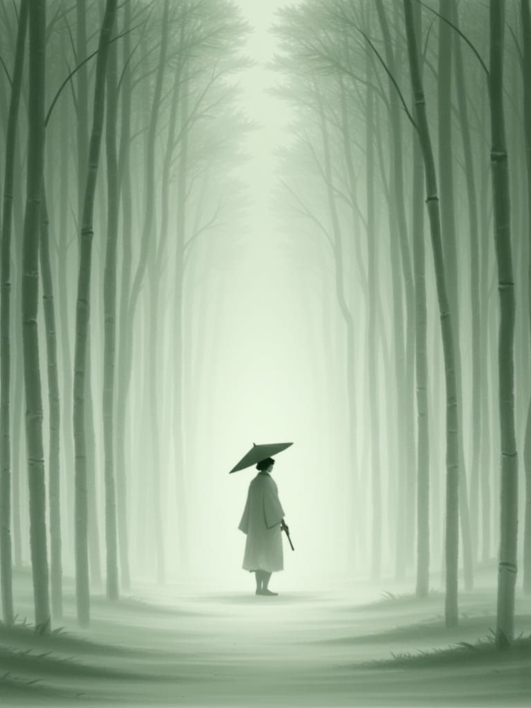 Serene Bamboo Forest