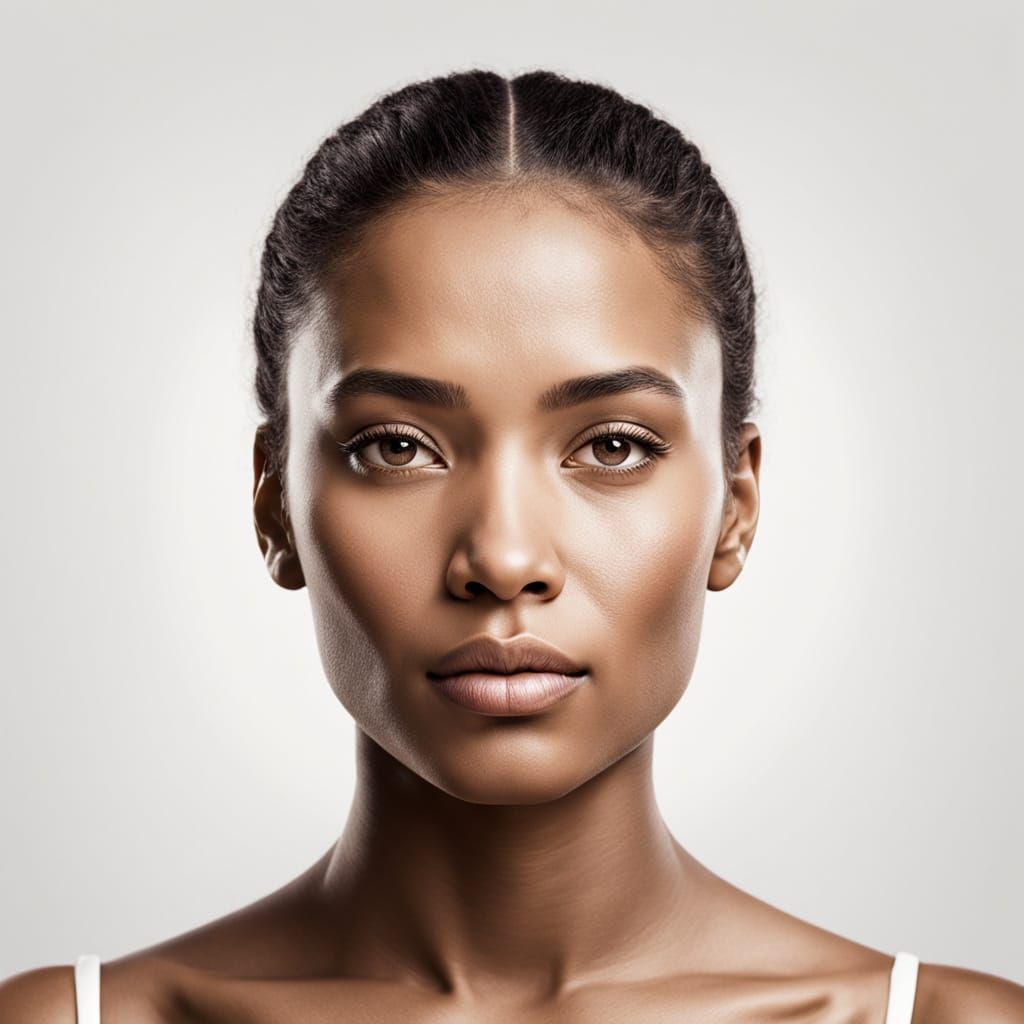 Ethereal Portrait of a Wise Woman in Photorealistic Precisio...