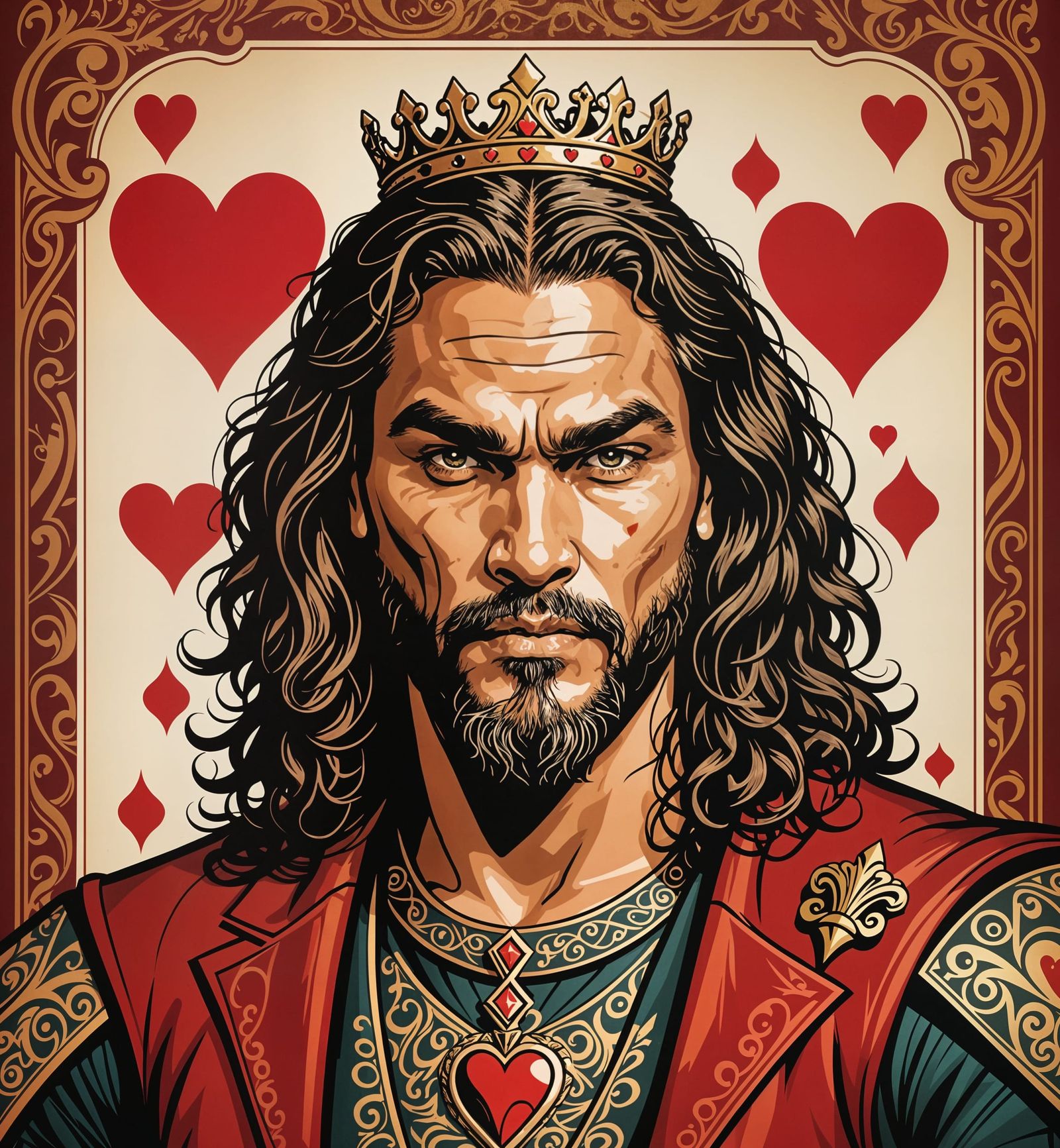 King of Hearts Inspired by Aquaman
