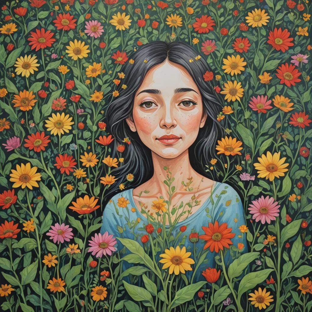 Gouache Painting: The Seeds of a Life Lived