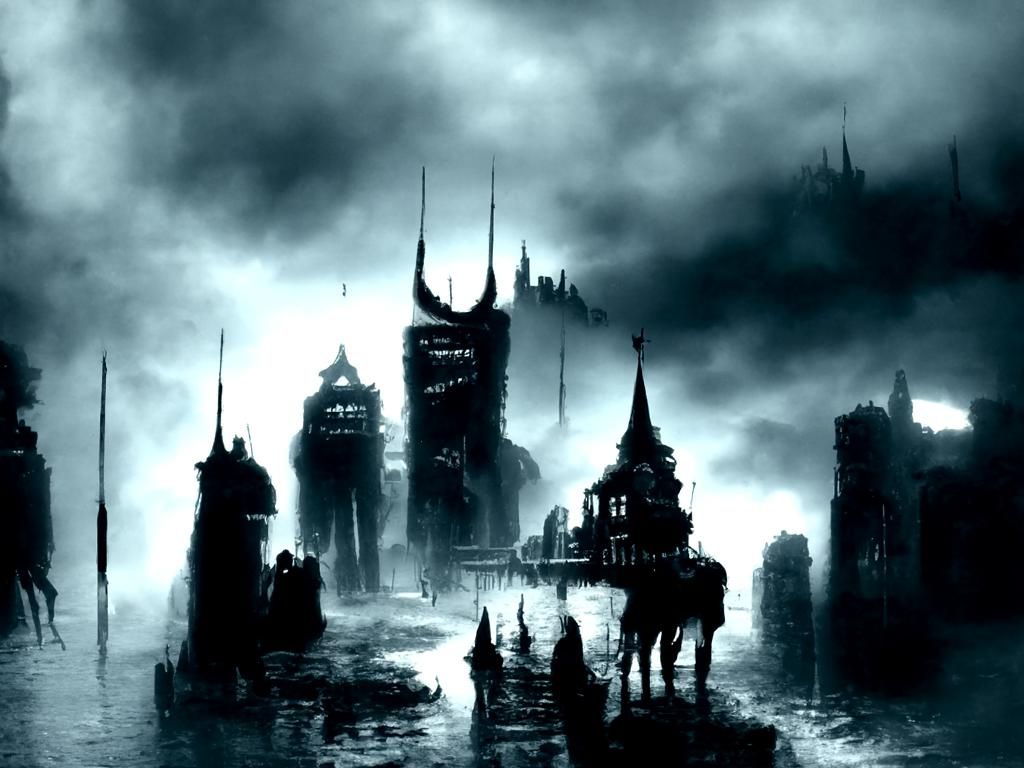 Dark Fantasy Cityscape