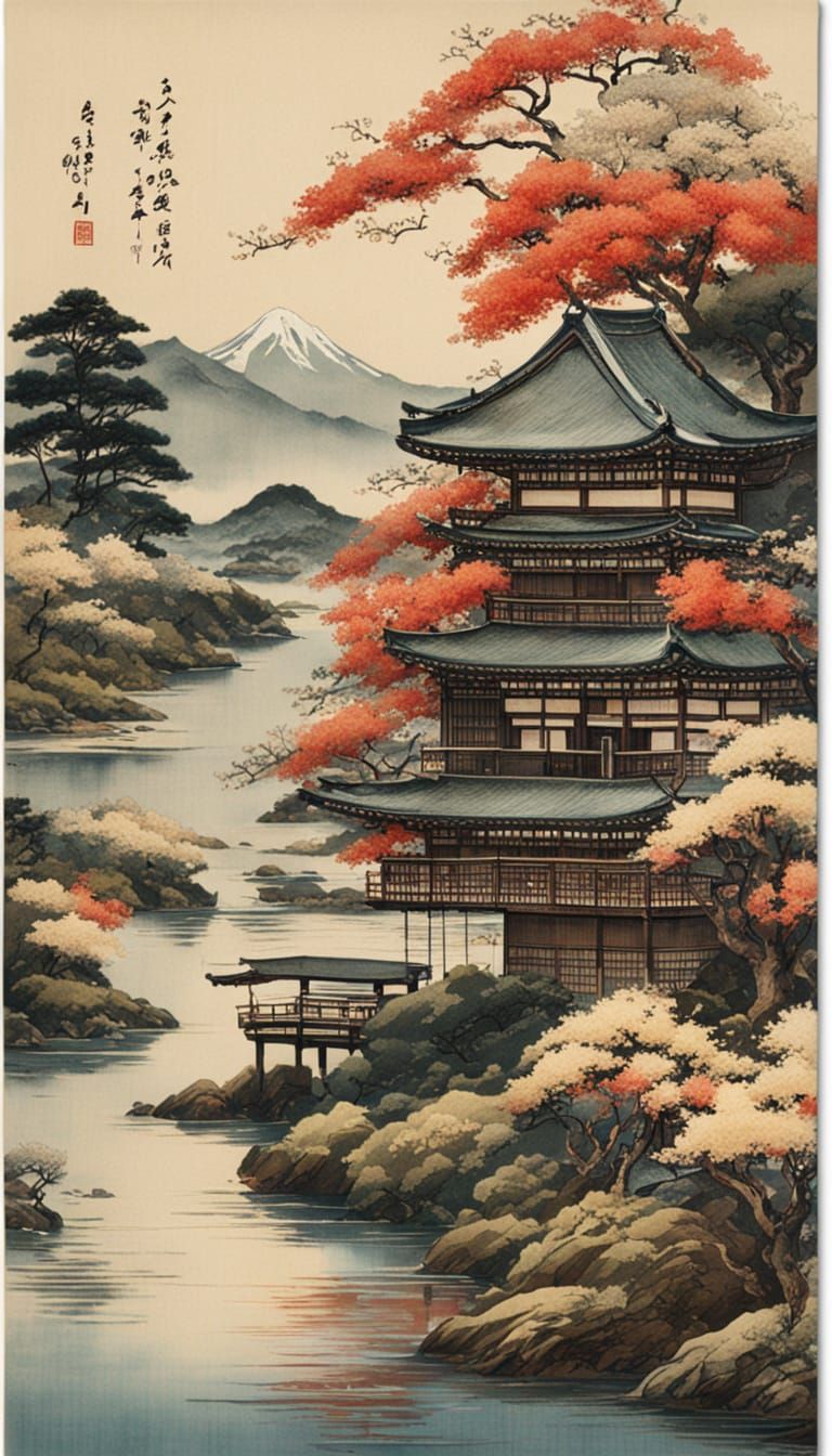 Japanese Fine Art Bookmark