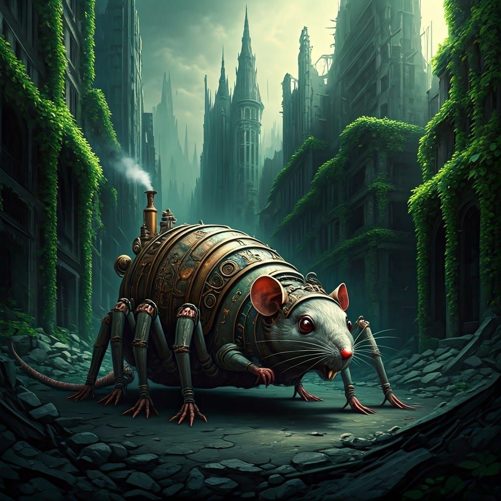 Steam powered Rat Spider