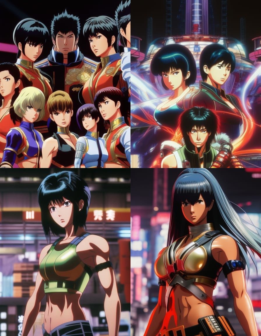 Cynthia Rothrock as King of Fighters Anime Character