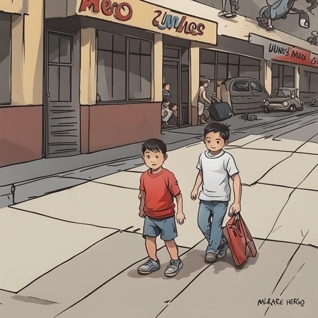 Boy's Heroic Transformation