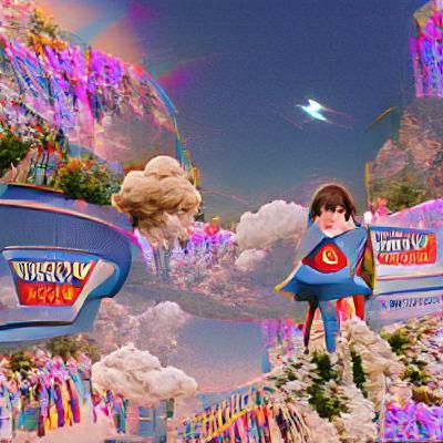 AI Interpretation of "Wonder World"