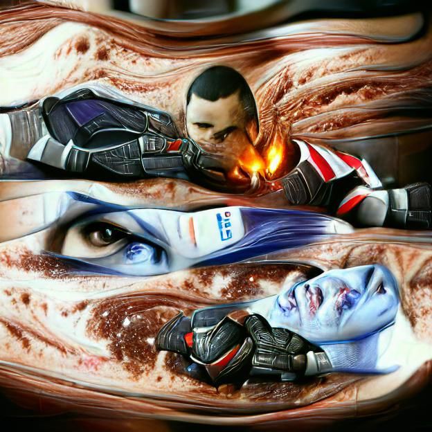 AI Generated Image with Missing Prompt