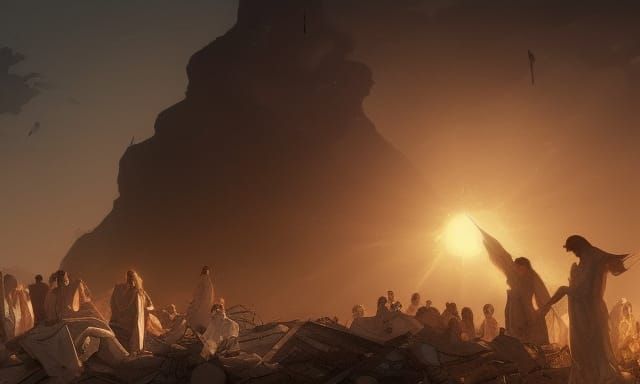 jesus and little angels