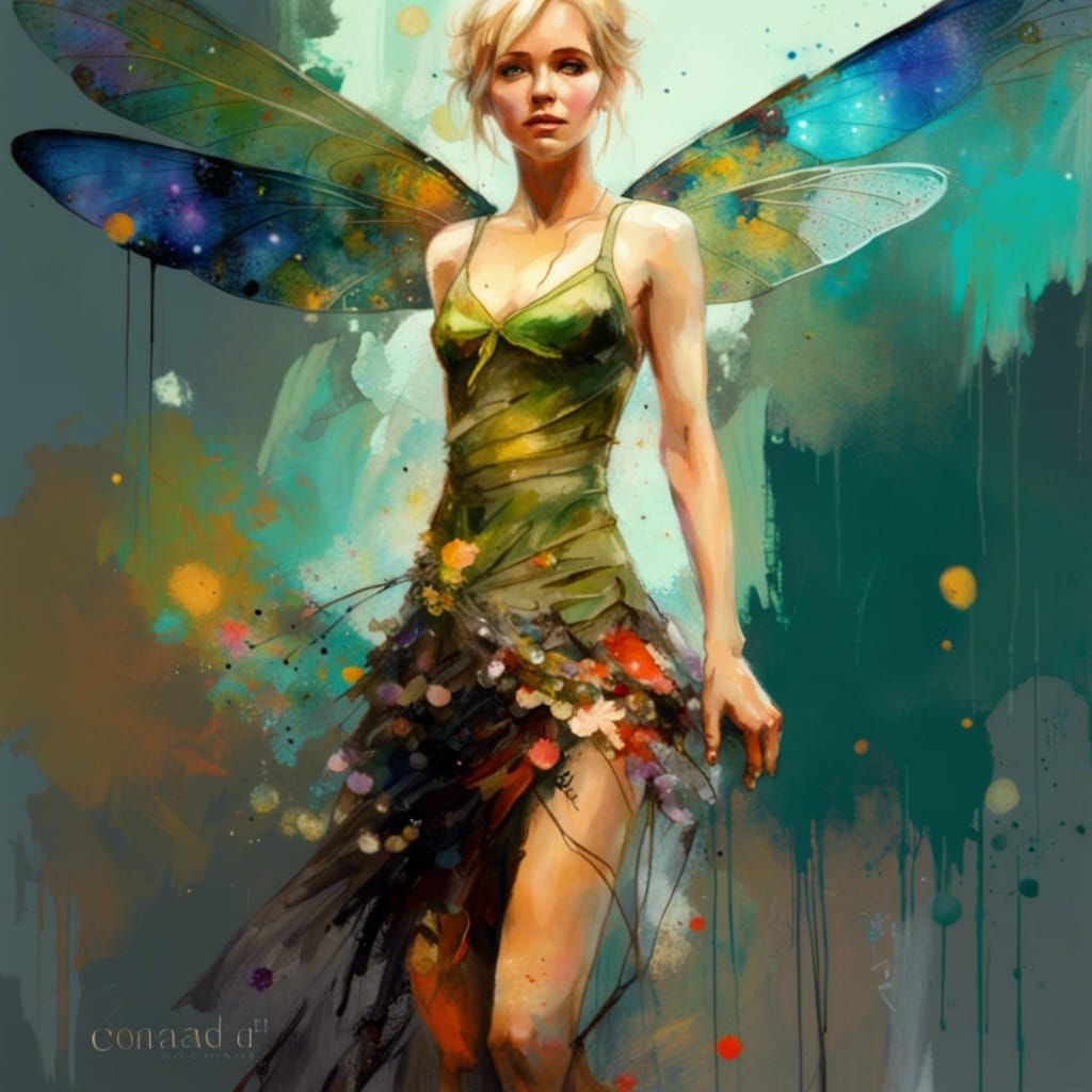 Tica Bell: Woman Dragonfly