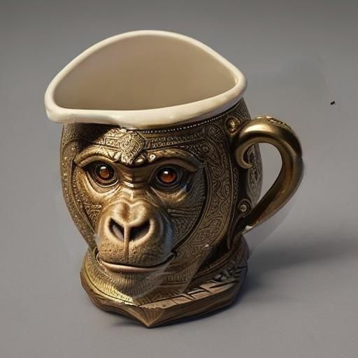Toby Jug:  golden monkey