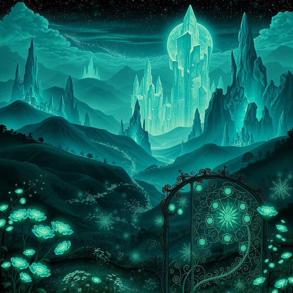 Dreamlike Toast to the Season in Ethereal, Art Nouveau-Inspi...