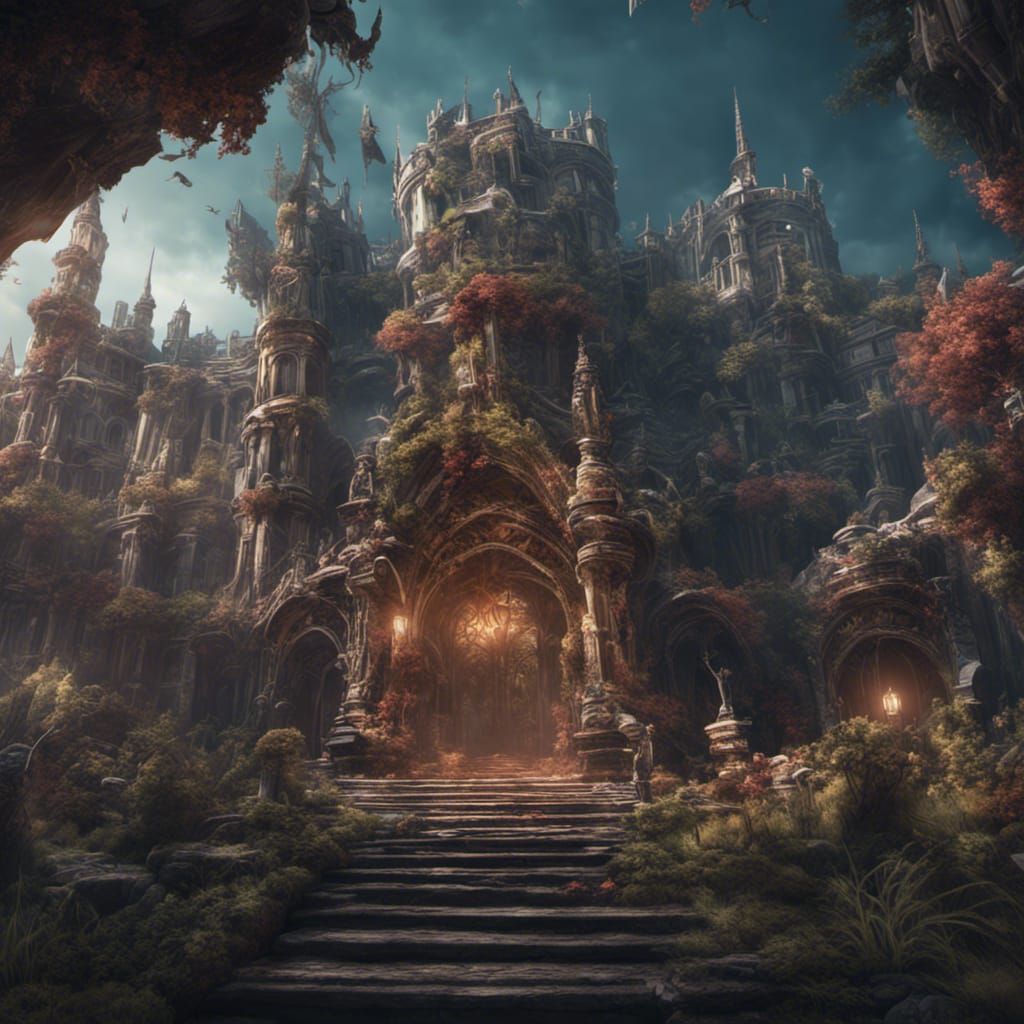 Fantastical Dental Orthodontics in Detailed Matte Painting