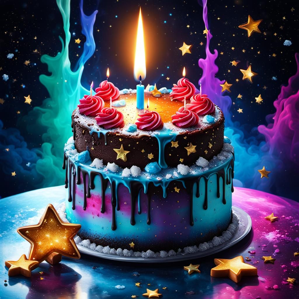 "Happy Birthday to me" cake 😁