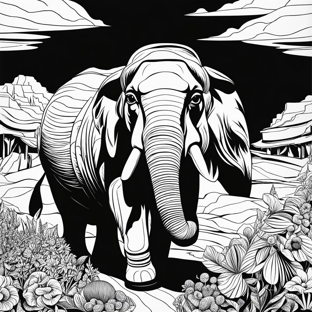 Abstract Colors Generated by AI