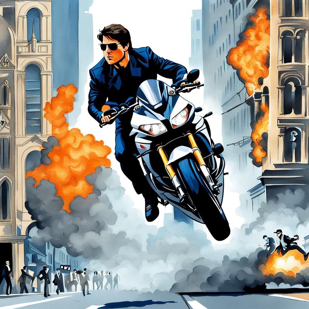 Mission Impossible: Thrilling Movie Scene