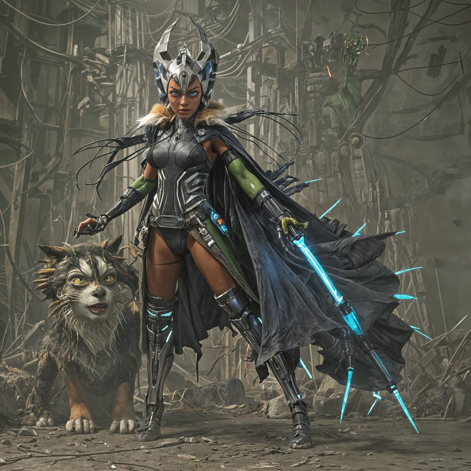 Ahsoka Tano as Frankenstein Monster